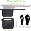 Adjustable Tennis Ball Band Holder,Pickleball Waist Pouch Holder,Can Packing 8-10 Tennis or Pickleball,For Tennis,Cycling,Golf