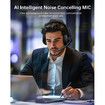 Wireless Headset with Mic,Headset Wireless Bluetooth V5.3 with AI Noise Cancelling Microphone with USB Dongle & Mic Mute