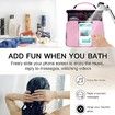 Mesh Shower Caddy Portable Camping Quick Dry Hanging Shower Organiser Basket Toiletry Bag College Dorm Room Essentials-Pink