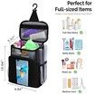Mesh Shower Caddy Portable Camping Quick Dry Hanging Shower Organiser Basket Toiletry Bag College Dorm Room Essentials-Black
