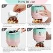 Electric Mason Jar Vacuum Sealing Kit, 2 in 1Fully Automatic Suction Stop Food Storage Vacuum Sealer for Wide Mouth and Regular Mouth Mason Jars
