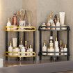 Shower Corner Shelf Caddy 2 Shelf Shower Organizer Corner No Drill Shower Storage Rust Proof Bathroom Corner Wall Shelf Shampoo Holder Black