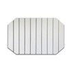 White 60*39c Octagonal Diatomaceous Earth Drying Mat Foldable Multifunctional Water Absorbent for Kitchen Countertops