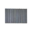 Dark Gray 60*39cm Foldable Diatomaceous Earth Drying Mat Multifunctional Absorbent for Kitchen Bathroom Countertops