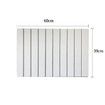 White 60*39cm Foldable Diatomaceous Earth Drying Mat Multifunctional Absorbent for Kitchen Bathroom Countertops