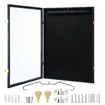 Jersey Shadow Box Frame Sports Memorabilia Display Case Wall Mounting Showcase Football Basketball Hockey Custom Shirt Framing Cabinet with Locks