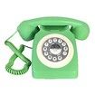 Corded Retro Phone,TelPal Vintage Old Phones,Classic 1930s Antique Landline Phones for Home & Office Decor,Novelty Hotel Telephone with Redial,Green