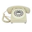 Corded Retro Phone,TelPal Vintage Old Phones,Classic 1930s Antique Landline Phones for Home & Office Decor,Novelty Hotel Telephone with Redial,Ivory