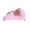 Corded Retro Phone,TelPal Vintage Old Phones,Classic 1930s Antique Landline Phones for Home & Office Decor,Novelty Hotel Telephone with Redial,Pink