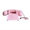 Corded Retro Phone,TelPal Vintage Old Phones,Classic 1930s Antique Landline Phones for Home & Office Decor,Novelty Hotel Telephone with Redial,Pink