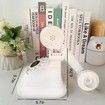 Retro Landline Telephone,Sentno 1960s Vintage Corded Dial Phone Classic Old Fashion Telephones Wired Desk Telephone for Office and Home (White)