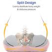 Large Memory Seat Cushion for Office Chair Pressure Relief Sciatica & Tailbone Relief Cushion Pillow for Back Support,Non-Slip Seat Cushions (Pink)