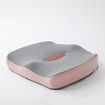 Large Memory Seat Cushion for Office Chair Pressure Relief Sciatica & Tailbone Relief Cushion Pillow for Back Support,Non-Slip Seat Cushions (Pink)