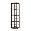 4 Tier Rotating Bookshelf Bookcase Vertical Corner Display Storage Unit Shelves Stand Swivel Heavy Duty Flower Plant Shelving Rack