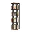 4 Tier Rotating Bookshelf Bookcase Vertical Corner Display Storage Unit Shelves Stand Swivel Heavy Duty Flower Plant Shelving Rack