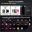 Carplay Wireless Adapter Android Auto Dongle 5GHz WiFi Netflix YouTube Video Box Convert Wired Smart Car Multimedia Stereo