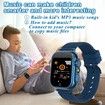 Kids Smart Watch with 26 Games Camera Video Recorder Player,Pedometer,Birthday Learning Toys Gifts for 4-10 Years Children(Blue)