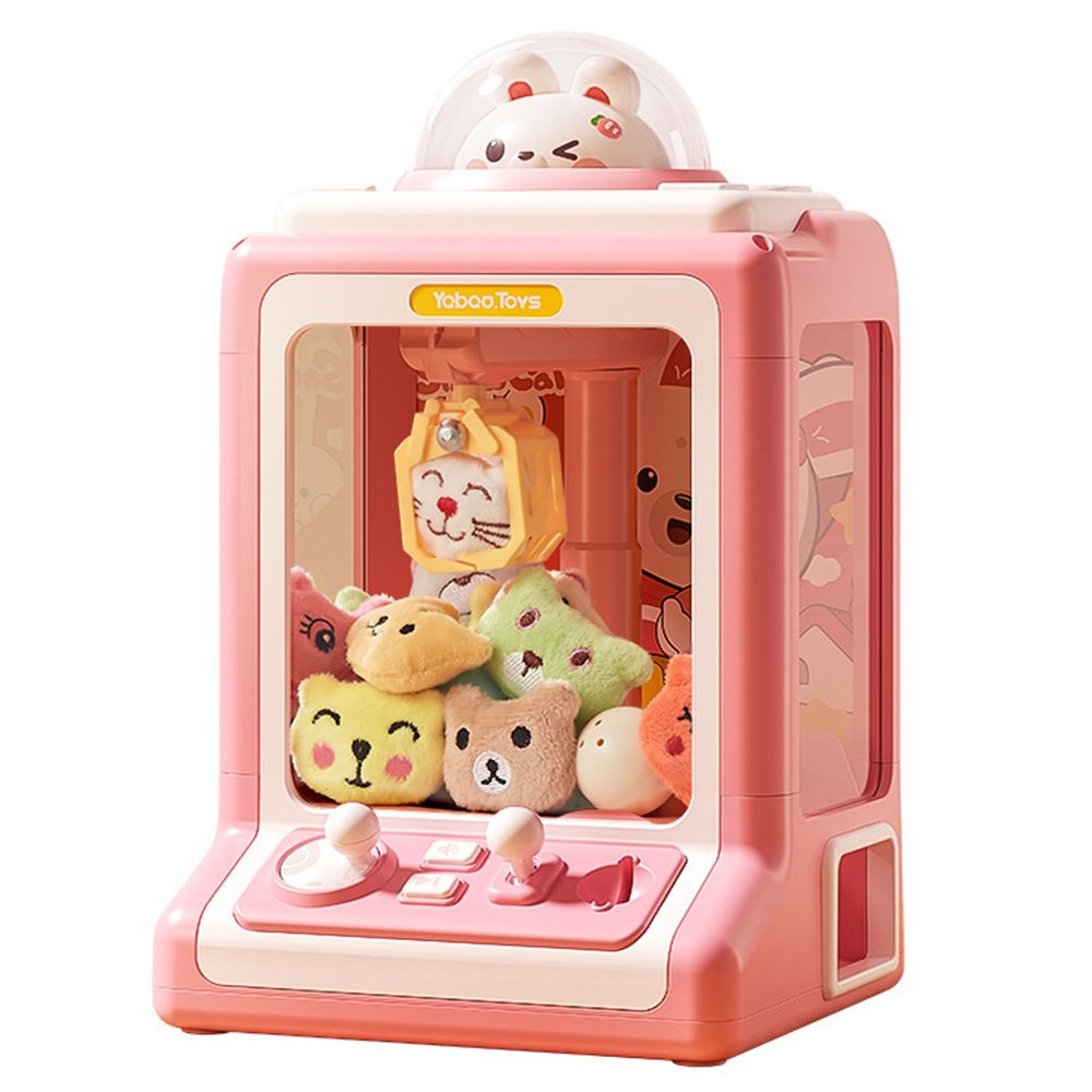 Rabbit Claw Machine, Mini Electronic Arcade Games Vending Machine, Crane Prize Machine with Music for Boys Girls Christmas Birthday Party Gift