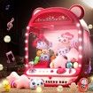 Claw Machines for Kids,Arcade Games Mini Vending Machine with Squishy Fidget Toys,Candy Machine,Claw Game Machine with 20 dolls and 10 Twisted Eggs