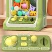 Dino Claw Machine, Mini Electronic Arcade Games Vending Machine, Crane Prize Machine with Music for Boys Girls Christmas Birthday Party Gift