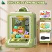 Dino Claw Machine, Mini Electronic Arcade Games Vending Machine, Crane Prize Machine with Music for Boys Girls Christmas Birthday Party Gift