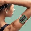 Wireless Noise Cancelling Headphones with LED Power Display for Sports Game, Fitness, Running, Gaming (Green)