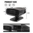 Car Heater Portable Car Heater,Portable Car Heater That Plugs into Cigarette Lighter for Car,12V 150W