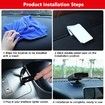 12V Car Heater,2 in 1 Fast Heating Defrost Defogger 360 Degree Rotatable Handheld Car Windscreen Defogger Window Defroster (Black Gold)