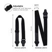 Guitar Strap, Soft Cotton Straps With 3 Pick Holders, Button Headstock Adaptor, 1 Pair Locks and 3 Picks Set For Electric or Acoustic Guitar