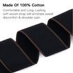 Guitar Strap, Soft Cotton Straps With 3 Pick Holders, Button Headstock Adaptor, 1 Pair Locks and 3 Picks Set For Electric or Acoustic Guitar
