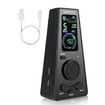 Digital Metronome with Timer, One Touch Operation and Easily Readable Color Display Electronic Metronome with Volume Control for Piano Guitar Drum Violin