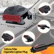 12V 200W Portable Car Heater,Car Heater That Plugs Into Cigarette Lighter,Car Defroster Windshield Demister,Auto Defogger With Ergonomic Handheld Handle