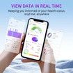 Smart Ring Fitness Tracker, Sleep Tracking Wearable, Accurate Monitoring of Pedometer Temperature Gest Waterproof for Men & Women for iOS Android(#11)