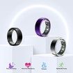 Smart Ring Fitness Tracker, Sleep Tracking Wearable, Accurate Monitoring of Pedometer Temperature Gest Waterproof for Men & Women for iOS Android(#11)