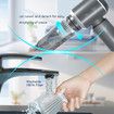 Car Vacuum Cleaner,Handheld Cordless Vacuum Cleaner For Car,4-in-1 16000PA High Power Portable Rechargeable Cleaner with Brushless Motor-Grey