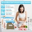 Portable Handheld Food Vacuum Sealer with 10pcs Reusable Vacuum Bags,Food Preservation Fresh & Save, Mini Vacuum Sealer Machine