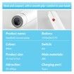 Portable Handheld Food Vacuum Sealer with 10pcs Reusable Vacuum Bags,Food Preservation Fresh & Save, Mini Vacuum Sealer Machine