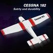 RC Plane,2.4GHz 2 Channels RTF RC Aircraft with 3-Axis Gyro for Beginner Easy to Speedy Fly Glider Toys with 2 Extra Batteries