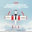 RC Plane,2.4GHz 2 Channels RTF RC Aircraft with 3-Axis Gyro for Beginner Easy to Speedy Fly Glider Toys with 2 Extra Batteries