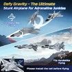 F35 4 Channel Brushless RC Plane,Remote Control Airplane Ducted Fans Fighter Jet,2.4GHz 6-axis Gyro Stabilizer RTF Hobby Glider Aircraft Plane