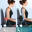 Travel Products Inflatable Lumbar Travel Pillow for Airplane Back Support Long Flight Essential for Women Men Kids
