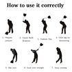 Golf Power Resistance Trainer Golf Swing Training Aid Fan, Golf Warm Up Aid Tool White Golf Practice Equipment for Golfers