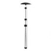 Golf Travel Bag Support Pole, Anti Impact Golf Club Protector Support Golf Travel Bag Cover and Aluminum Alloy Golf Rod Stick to Protect Golf Clubs, White