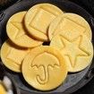 Korean Sugar Candy Making Tools, Stainless Steel Cookie Cutters Biscuit Molds, Biscuits Molds Squid Sugar Game Kit for Christmas Party Favor, 12 Set