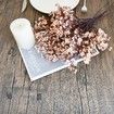 6pcs Light Brown Artificial Flowers Silk Fall Flowers Babys Breath Gypsophila for Home Kitchen Decor