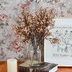6pcs Light Brown Artificial Flowers Silk Fall Flowers Babys Breath Gypsophila for Home Kitchen Decor