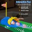 Kids Golf Set for 3 4 5 6 7 Years Old Boys Girls, Toddler Golf Clubs Set with Automatic Ball Returner