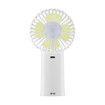Portable Handheld Fan 5 Speeds Mini Air Cooler USB Rechargeable Small Electric Desk Summer Cooling Quiet Personal Travel Camping Essentials 4000mAh