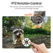 Security Hunting Camera Outdoor Game 4G 6MP Solar Powered 12X Zoom Surveillance System Battery Home CCTV 360° View PTZ Wildlife Animal Monitoring Cam
