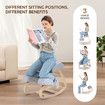 Ergonomic Kneeling Chair Home Office Desk Rocking Stool Computer Better Posture Knee Support Comfortable Angled Seat
